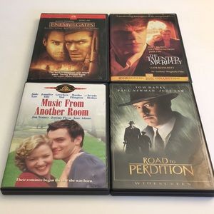 Jude Law DVD Movie Bundle